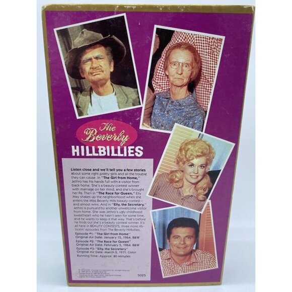 The Beverly Hillbillies Collectors Edition VHS CBS Video Library Sitcom 60s Lot - Picture 10 of 16